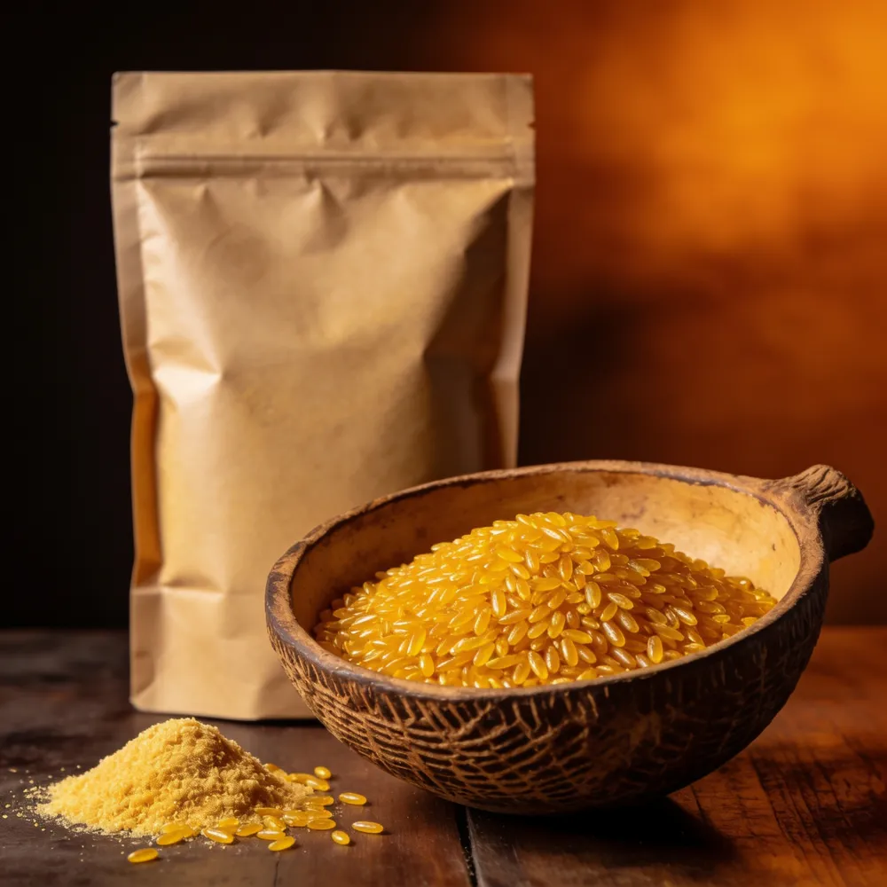 Gari jaune (semoule de manioc)