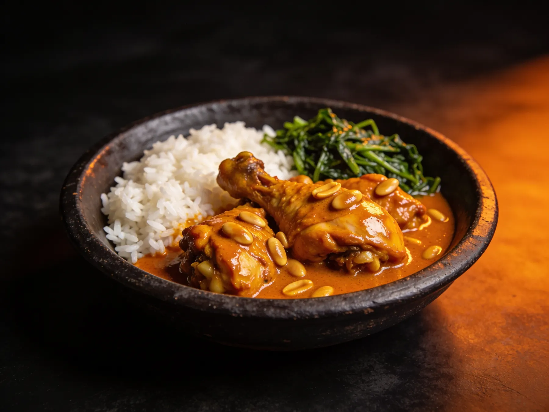 Poulet à la moambé